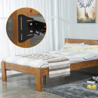 2Pcs Queen Bed Modification Plate, Headboard Attachment Kit