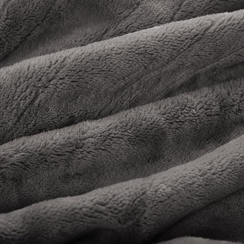 Electric Heated Blanket Full Size 72"×84" with 9 Heating Levels & 1-10Hs Auto Off, Single Control Large Heating Heater Blankets, Cozy for Bed & Sofa, Energy Efficient, Gifts for Family, Light Gray