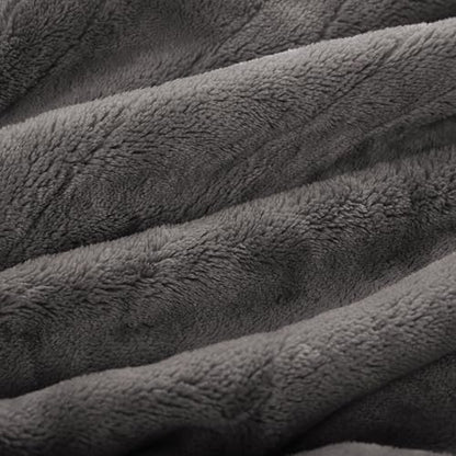 Electric Heated Blanket Full Size 72"×84" with 9 Heating Levels & 1-10Hs Auto Off, Single Control Large Heating Heater Blankets, Cozy for Bed & Sofa, Energy Efficient, Gifts for Family, Light Gray