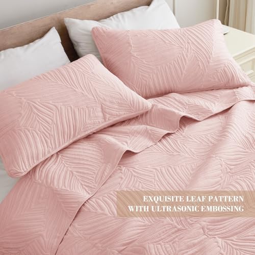 Exclusivo Mezcla Lightweight King Quilt Bedding Set, Soft Microfiber