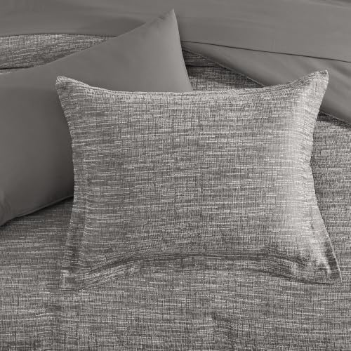 MaiRêve King Size Comforter Set Chenille Textured 7 Pieces Bed in a Bag