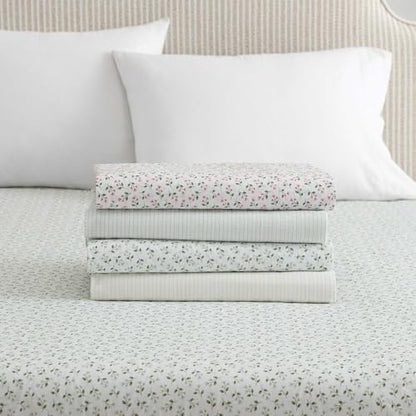 Martha Stewart - Full Size Sheet Set with Fitted Sheet & Pillowcases