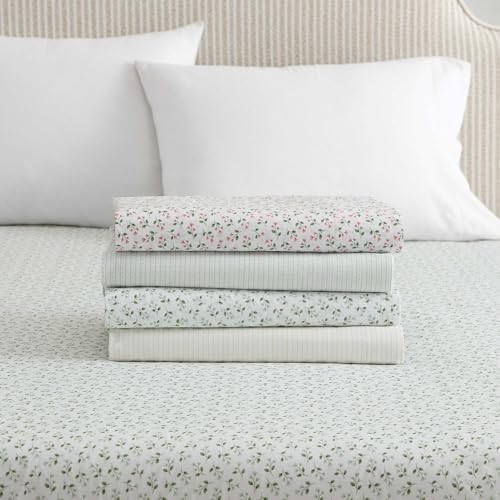Martha Stewart - King Size Sheet Set with Fitted Sheet & Pillowcases