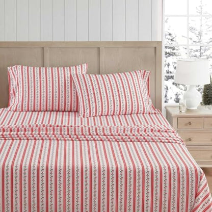 Martha Stewart - King Size Sheet Set with Fitted Sheet & Pillowcases