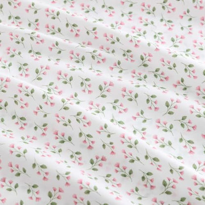 Martha Stewart - Twin Size Sheet Set with Fitted Sheet & Pillowcase