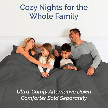 Full XL Bed Sheet - 4 Piece Full XL Bed Sheets Set - Soft, Breathable & Cooling - Hotel Luxury Bedding for Women, Men, Kids, Teens, Boys & Girls - Deep Pockets, Comfy, Fade & Wrinkle Free - Charcoal