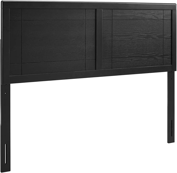 Modway MOD-6220-BLK Archie Twin Wood Headboard, Black