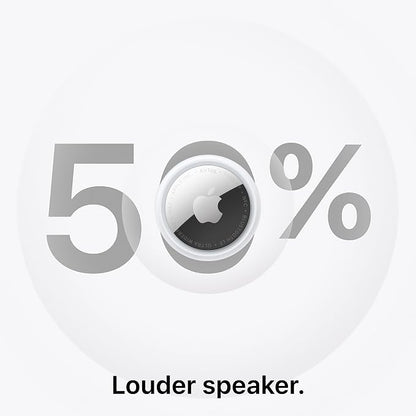 Apple AirTag (2nd Generation): Tracker for Keychain, Wallet, and More; Locator with Sound; Simple One-Tap Setup with iPhone or iPad; Key Finder with up to 1.5X Precision Finding Range