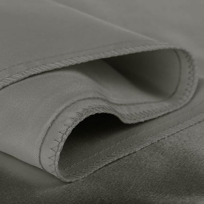 BLISSFORD Satin Pillowcase with Zipper, for Hair and Skin Care, Feels Soft and Cool Like a Silk Pillowcase, Satin Pillow Cases 2 Pack, Slik Pillow Cover, Dark Grey - Standard Size