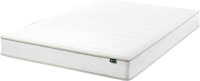 Zinus 8 Inch Foam and Spring Hybrid Mattress [New Version], Full, Fiberglass Free, Medium Firmness, Durable Support, Certified Safe Foams & Fabric, Mattress in A Box
