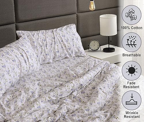 RUVANTI Flannel Sheets Queen Size, Sand Rose