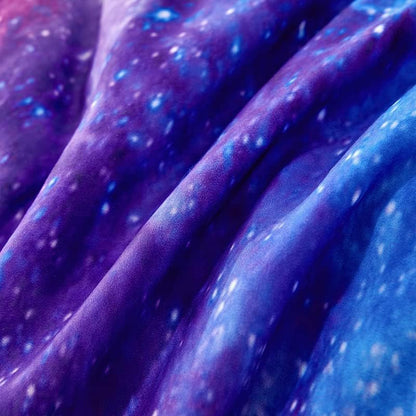 Galaxy Bedding Twin,Girls Purple Comforter Sets,Twin Size Comforter Set for Boys Kids,Teen Girl Bed Set,Space Bedding,Kids Bed Set for Girls