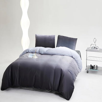 Cottonight Velvet Comforter King Fluffy Dark Grey Flannel Bedding Set Women Men Thick Warm Winter Blanket Quilts Sherpa Micromink White Grey Modern Chic Plush Fashion Bedding King