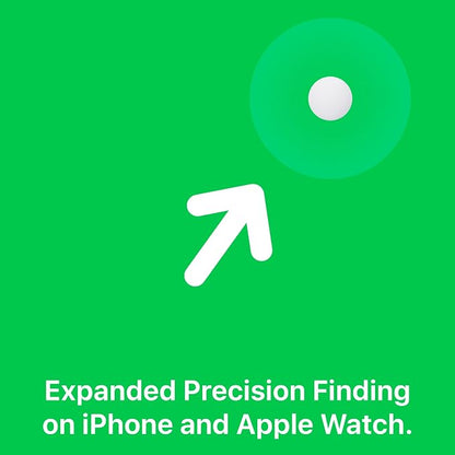 Apple AirTag (2nd Generation): Tracker for Keychain, Wallet, and More; Locator with Sound; Simple One-Tap Setup with iPhone or iPad; Key Finder with up to 1.5X Precision Finding Range