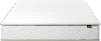 Zinus 10 Inch Foam and Spring Hybrid Mattress [New Version], Full, Fiberglass Free, Medium Firmness, Durable Support, Certified Safe Foams & Fabric, Mattress in A Box