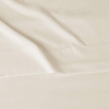 Amazon Basics Lightweight Super Soft Breathable Brushed Microfiber 4 Piece Bed Sheet Set with 14-Inch Deep Pockets, Wrinkle Resistant, Queen, Beige, Solid