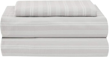 Madison Park Essentials Cozy Bed in A Bag - Reversible Comforter with Complete Sheet Set, Casual Plaid Cabin Design, All Season Cover, Decorative Pillow, Patrick Plaid Navy King(104"x92") 8 Piece