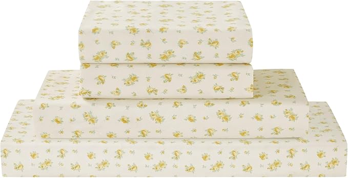 Modern Threads Silky Soft Microfiber and Wrinkle Free Sheets - Luxurious Microfiber Bed Sheets Includes Flat Sheet, Fitted Sheet with Deep Pockets, & Pillowcases Sweet Rose Gold, California King