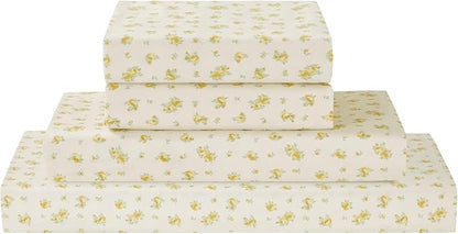 Modern Threads Silky Soft Microfiber and Wrinkle Free Sheets - Luxurious Microfiber Bed Sheets Includes Flat Sheet, Fitted Sheet with Deep Pockets, & Pillowcases Sweet Rose Gold, King