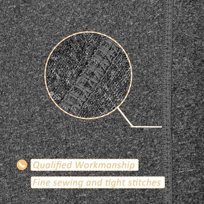 Stretch Jersey Box Spring Cover Wrap Around, Bed Skirt Alternative, Ultra Soft & Wrinkle Resistant, King/Cal King, Heather Gray