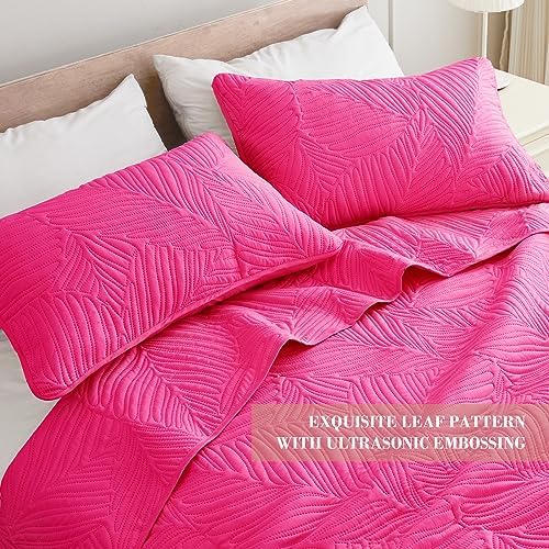 Exclusivo Mezcla Lightweight King Quilt Bedding Set, Soft Microfiber