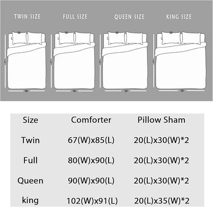 Mandala Printed Comforter Set Queen Size Bedding Sets for Girls,Bohemian Style Twin Bed Comforter Set for Kids Girls Teens Women Bedroom Decor with 2 Pillowcases.