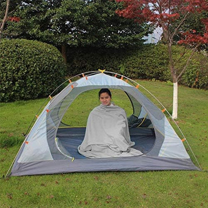Sleeping Bag Liner, Lightweight Portable, Soft Travel and Camping Sheet, with Compact and Carry Bag, for Travel, Hotel