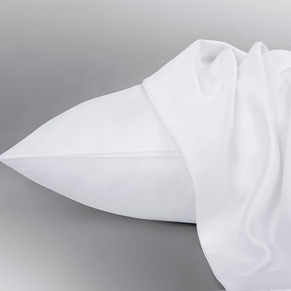 NTBAY Egyptian Cotton King Pillowcases - Set of 2, 500 Thread Count Cotton Pillowcases - Soft and Breathable Envelope Closure Pillow Cases - 20x36 Pillow Covers for Bed, White
