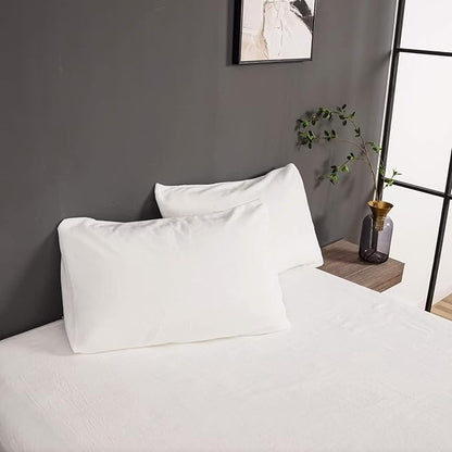 Houseri White Velvet California King Comforter Set Fluffy Solid Bedding Sets Flannel Cal Plain Sherpa Oversized Warm Fuzzy Puffy Size Cal King(96''*104''-Comforter)