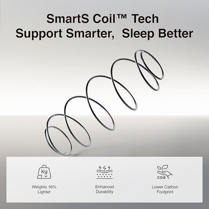 Novilla Queen Mattress, 10 Inch Queen Size Mattresses in a Box with Smarts™ Pocket Coil for Pressure Relief, Medium Plush Foam and Spring Hybrid Colchones with CertiPUR-US Certified