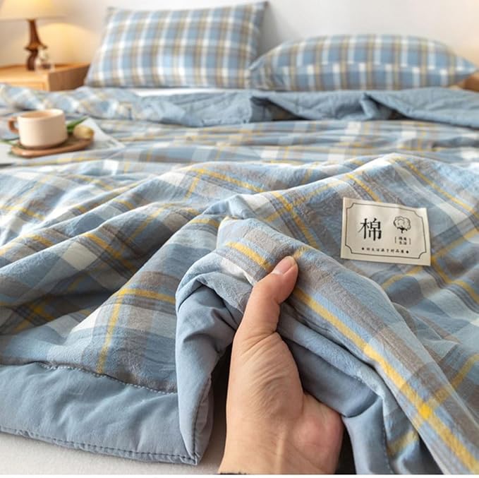 Lightweight Summer/Spring Bedspreads Quilt Bedding Set Queen Size 150*200/200*230cm ﻿ Soft And Comfortable Breathable Bedding Coverlet For All Season, Drop Nicely Quilt ( Color : 1# , Size : 150*200cm