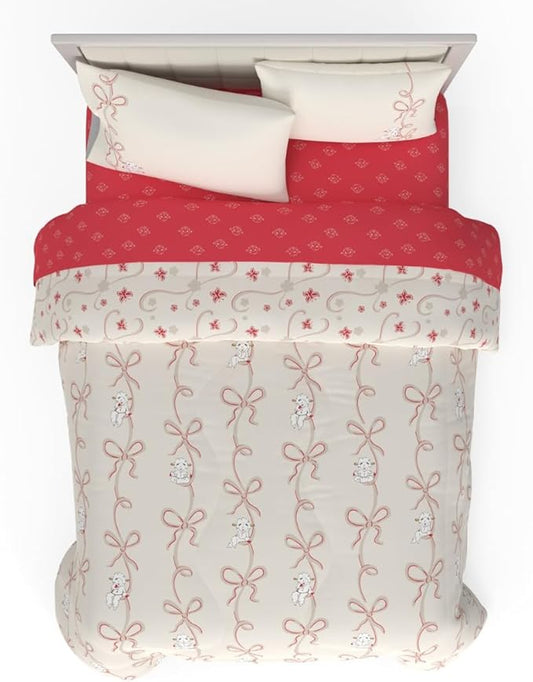 Lamb Chop Bedding Set, Full Size 7-Piece Super Soft Fluffy Reversible Comforter & Sheet Set with Sham, (100% Officially Licensed Product) by Franco Collectibles