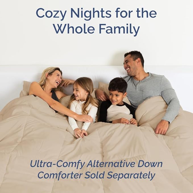 Olympic Queen Sheet Set 66x80 - 4 Piece RV Olympic Queen Size Sheets - Ultra-Soft, Breathable & Cooling - Fits 14” to 16" Mattress w/ Deep Pockets - Comfy Luxury Bedding - Fade & Wrinkle Free - Wheat