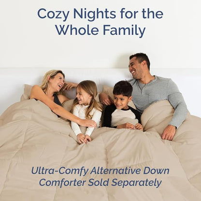 Olympic Queen Sheet Set 66x80 - 4 Piece RV Olympic Queen Size Sheets - Ultra-Soft, Breathable & Cooling - Fits 14” to 16" Mattress w/ Deep Pockets - Comfy Luxury Bedding - Fade & Wrinkle Free - Wheat