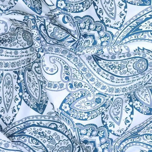 Feather & Stitch 100% Cotton Sateen 500 TC Cal King Size Bed Sheet Set