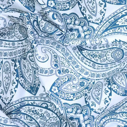 Feather & Stitch 100% Cotton Sateen 500 TC Cal King Size Bed Sheet Set