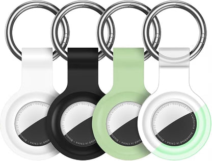 Compatible for AirTag Holder Keychain for Apple Air Tag 1st&2nd Generation | Airtag Key Chain Ring Case Cover for Air Tag Holder GPS Tracker Item Air Tags Finders Air Tagholder for Kids,Bags,Luggages