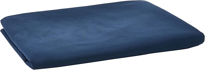 Luxury Flat Sheet on Amazon Elegant Comfort Wrinkle-Free 1500 Premier Hotel Quality 1-Piece Flat Sheet, Twin/Twin XL Size, Navy Blue