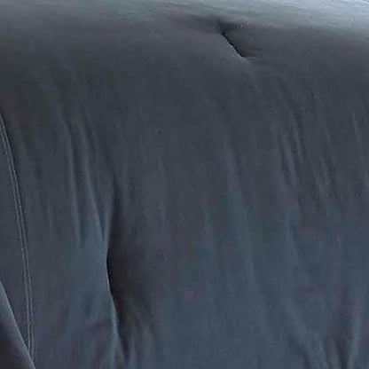 Eddie Bauer - King Comforter Set, Reversible Cotton Bedding with Matching Shams, Pre-Washed for Added Softness (Kingston Charcoal, King)