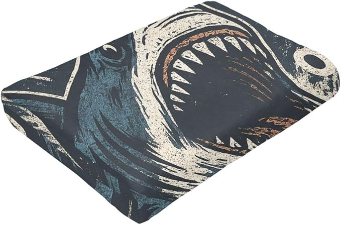 Shark Blanket Super Soft Warm Fluffy Fleece Flannel Sea Animal Throw Blanket Cozy Fuzzy Plush Stuff Bedding Blankets Gifts for Women Kids Boys Girls Adults 50"X40"