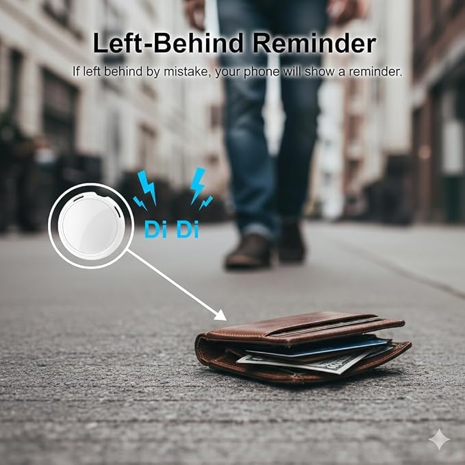 No Subscription GPS Tracker for Vehicles Apple Find My iOS Only Real Time | Real Time Global No Monthly Fee Mini Hidden Car Tracker Device Smart Locator Tracking Tags with Magnetic for Pets Luggage