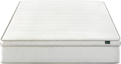 ZINUS 12 Inch Foam and Spring Hybrid Mattress [New Version], Full, Fiberglass Free, Medium Firmness, Durable Support, Certified Safe Foams & Fabric, Mattress in A Box