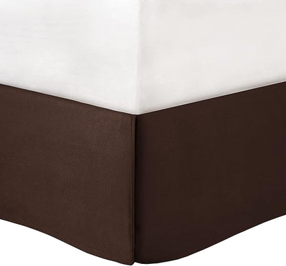 Madison Park Palmer Comforter Set-Luxury Faux Suede Design, Striped Accent, All Season Down Alternative Bedding, Matching Shams, Decorative Pillow, Bed Skirt, Queen (90 in x 90 in), Red 7 Piece