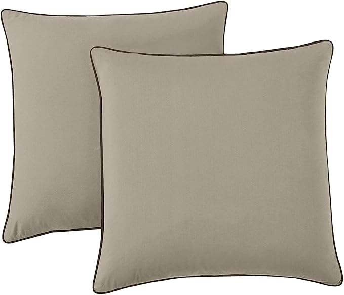 Chezmoi Collection Loft 8-Piece Luxury Striped Comforter Set (Queen, Burgundy/Coffee/Brown)