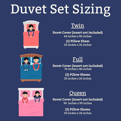 Jay Franco Kids Duvet Cover Set with Sham & Pillowcase – Ultra-Soft Bedding for Room Decor, Cover ONLY Comforter NOT Included, Blue - Frozen, 3 Piece Queen
