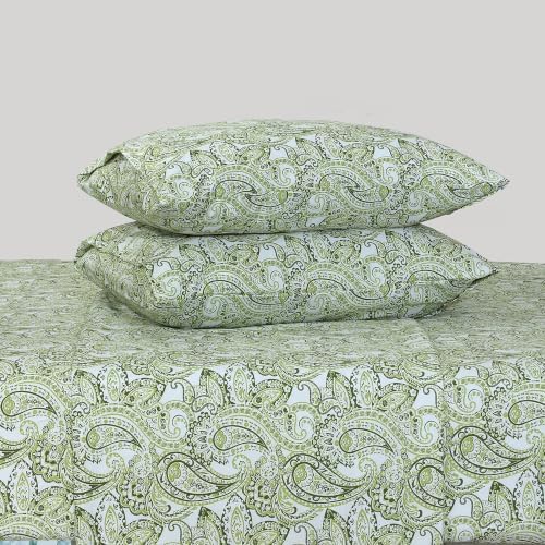 Feather & Stitch 100% Cotton Sateen 500 TC Full Size Bed Sheet Set