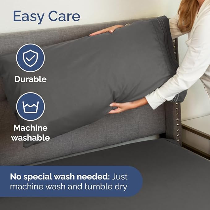 Bulk Case Pack of 12 Sheet Sets - (12) Complete King Size Sheet Sets with Deep Pockets - Wholesale Bulk Bedding for Hotels, Spas & Airbnbs - Breathable, Cooling, Soft & Wrinkle Free - (King, Charcoal)