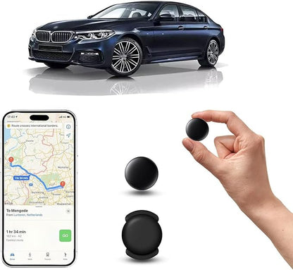 GPS Tracker for Vehicles – No SIM Required, Hidden Magnetic Car Tracker, Real-Time GPS Tracking for Kids, Car, Pets, No Monthly Fee, Works with Apple Find My, 2026 Upgraded (HITAG-2)