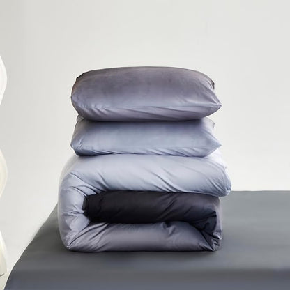 Cottonight Velvet Comforter King Fluffy Dark Grey Flannel Bedding Set Women Men Thick Warm Winter Blanket Quilts Sherpa Micromink White Grey Modern Chic Plush Fashion Bedding King