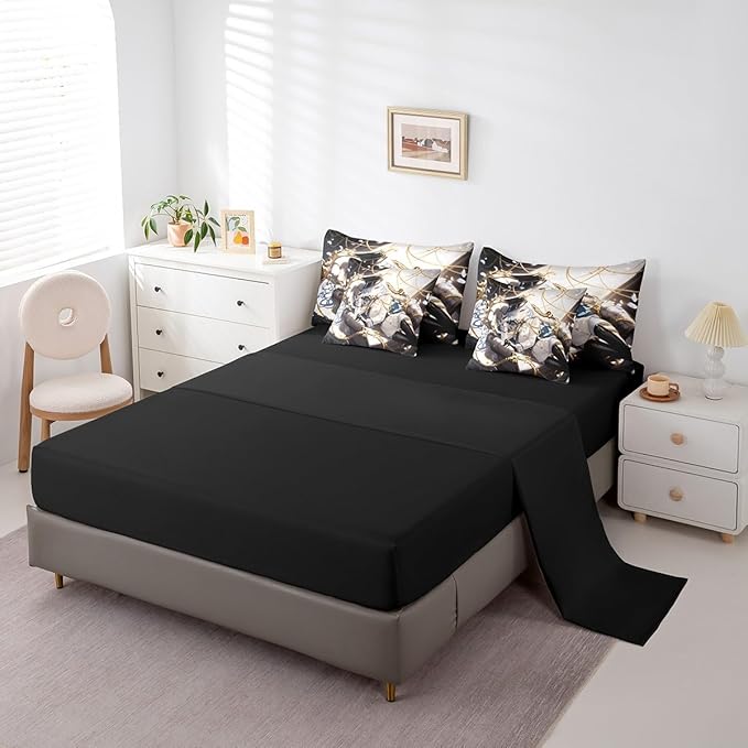Erosebridal Anime Girl Twin 7 Piece Bedding Set for Kids, Kawaii Japanese Anime Bed in A Bag Cartoon Girl Comforter Set with Sheets for Girls Boys Teens Men Room, Japanese Animation Bed Sets